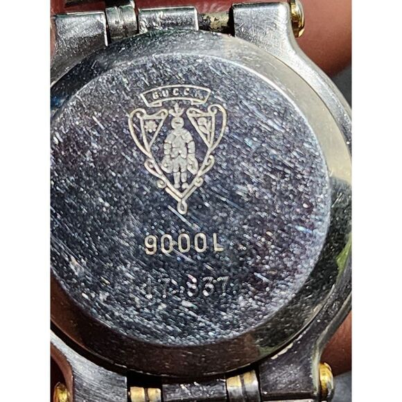 Gucci 9000L Vintage Ladies Ivory Face Watch - Picture 9 of 9